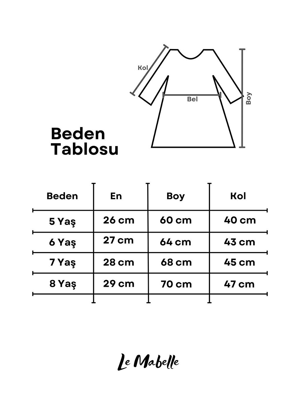 Kırmızı  Eteği Çam Ağaçlı Kız Çocuk Elbise - Nomi-7