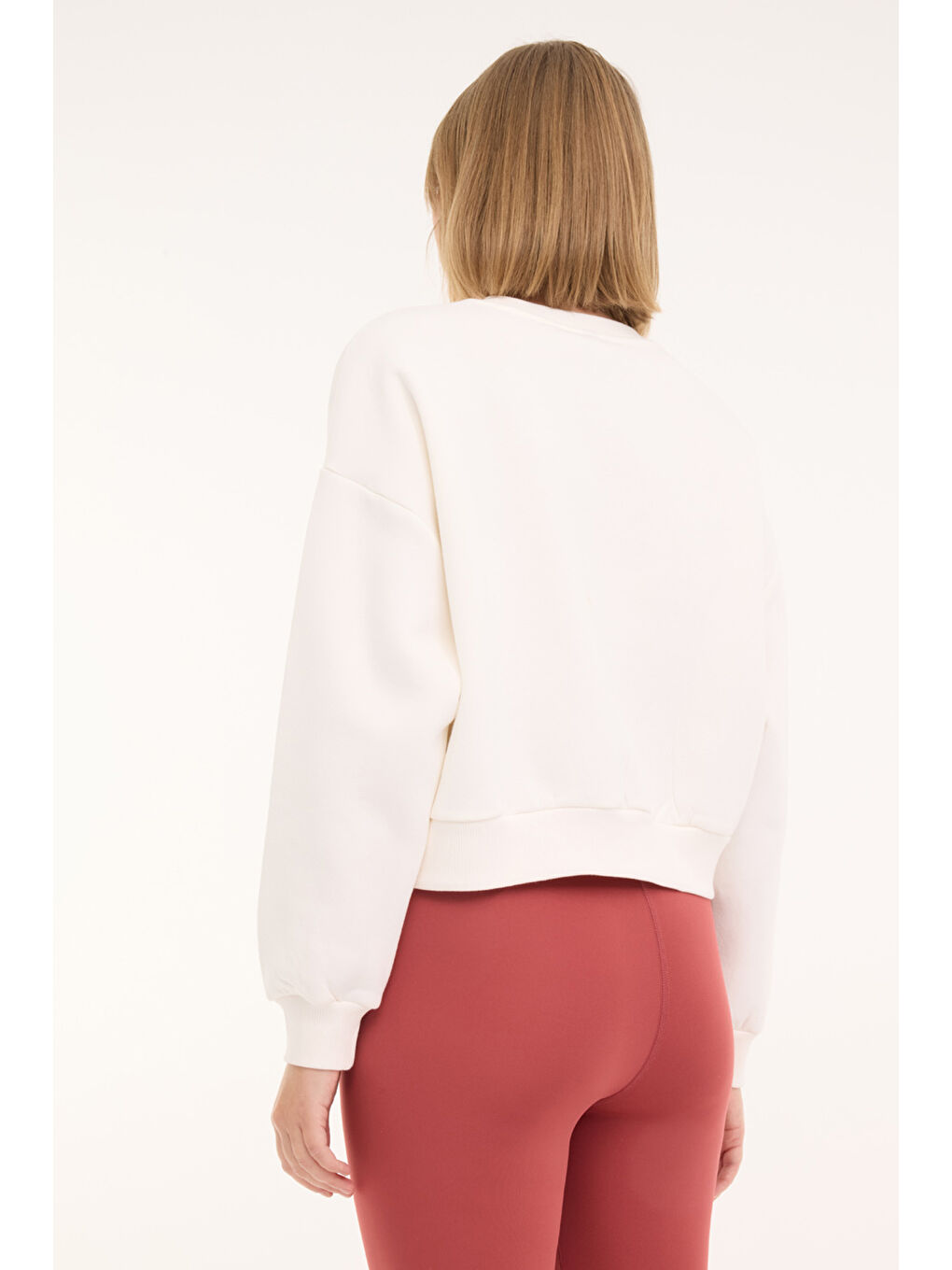 Bej WL HOLLY 16BT102 4PR Ekru Kadın Sweatshirt-1