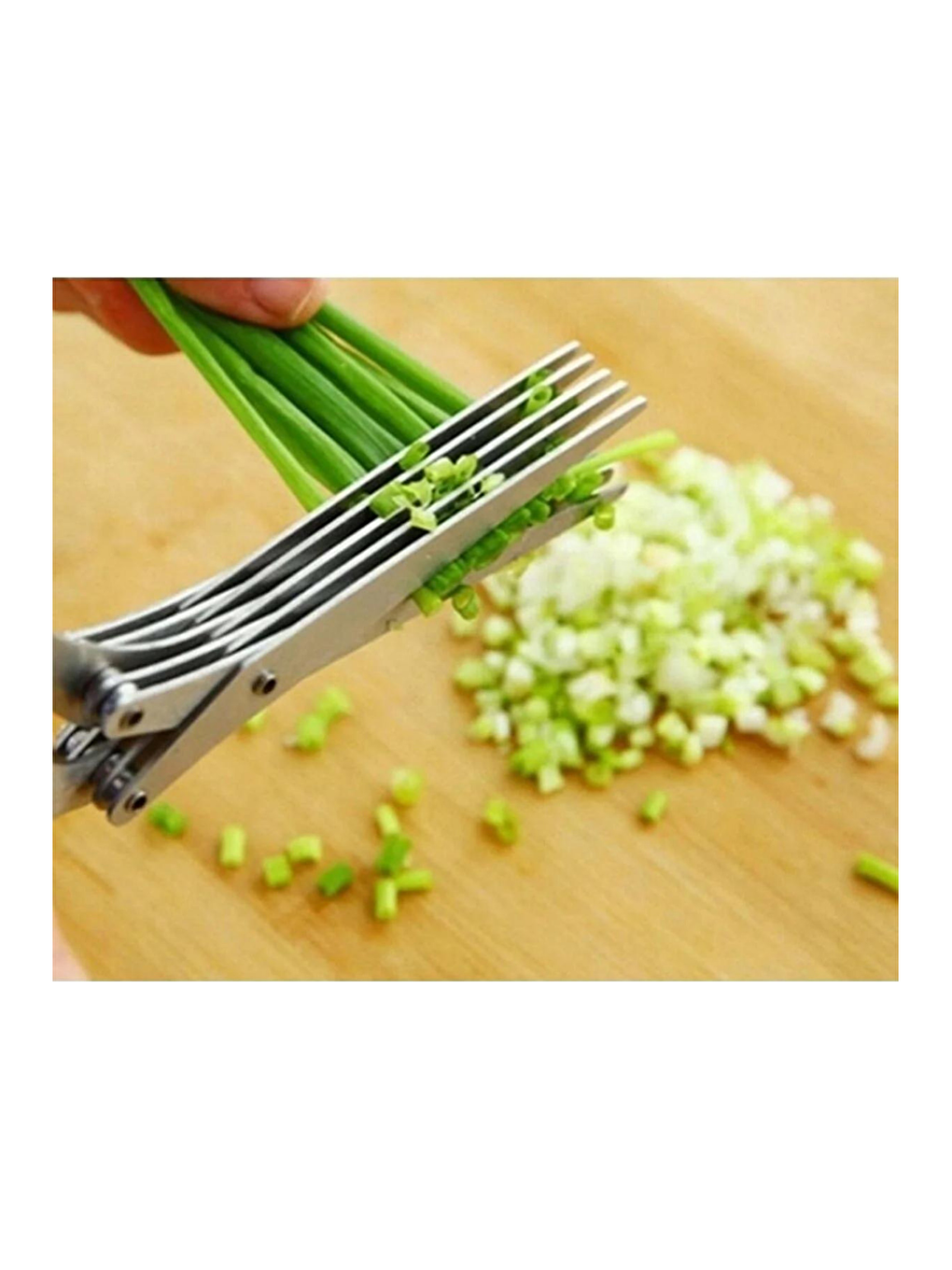 Gri Çoklu Doğrama Makası ve Düz Kesim Panolu Makas-3