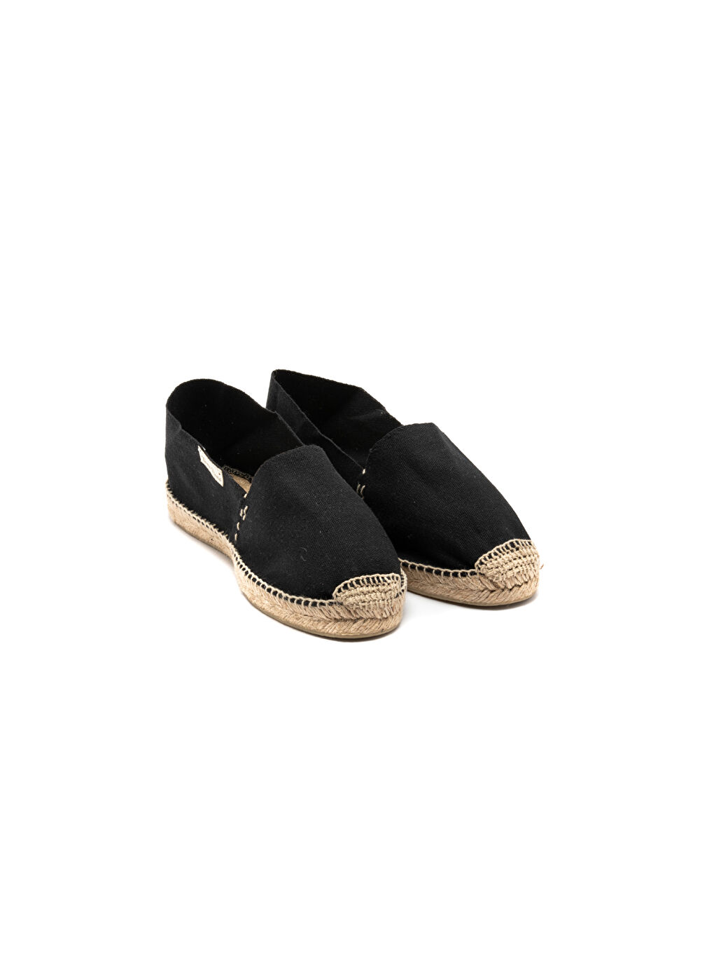 Siyah Kadın Espadril / Keten Jute Black-1