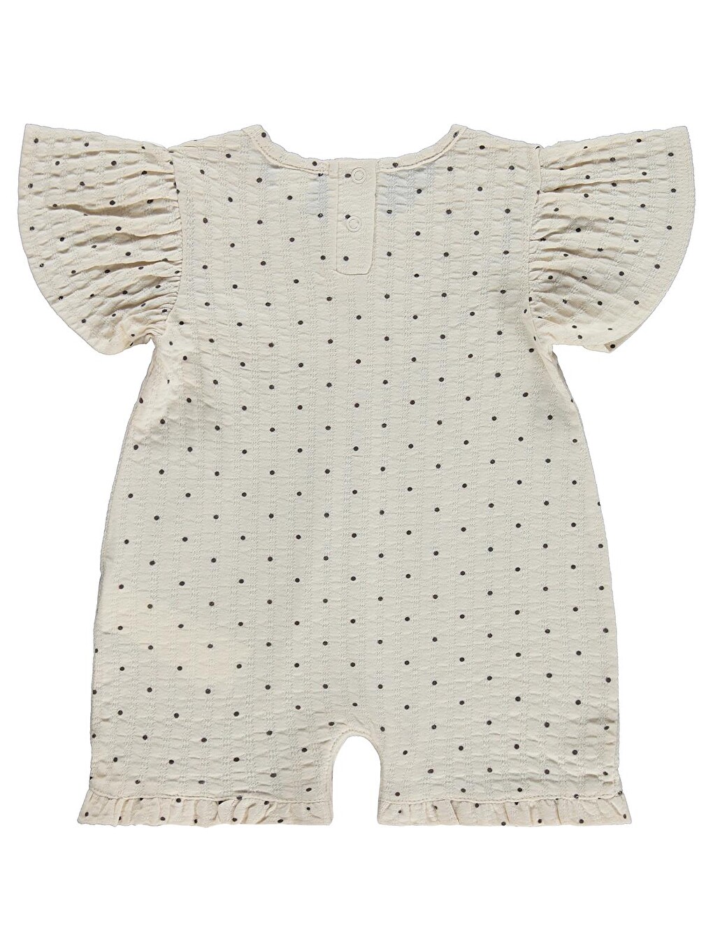 Baby Puan Empirme 6-18 Ay Patiksiz Tulum - Bej-1