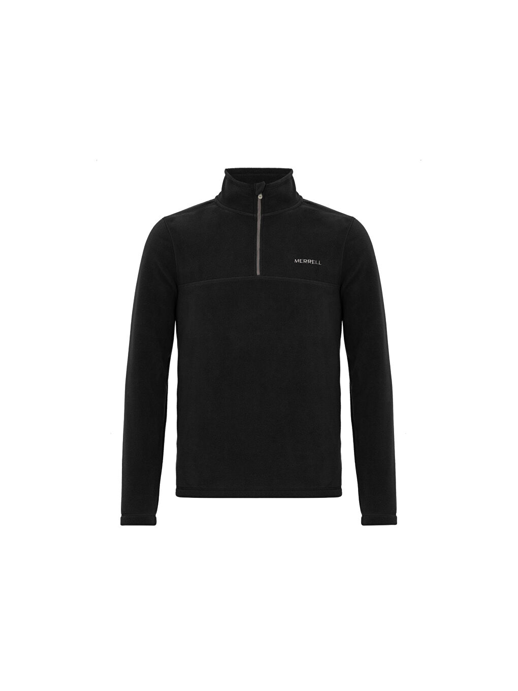 Place Erkek Siyah Fermuarlı Sweatshirt