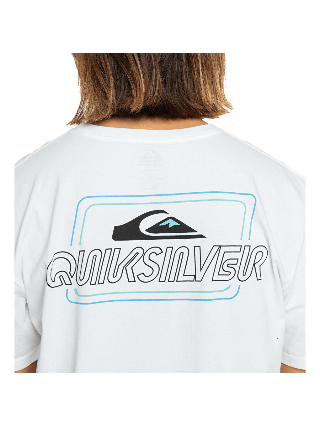 Line By Line Erkek Beyaz Tişört-2