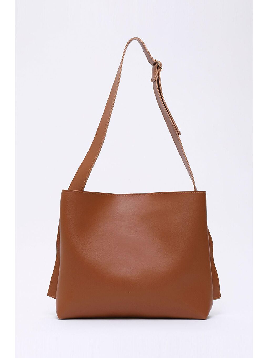 Kahverengi Suni Deri El, Kol Ve Omuz Çantası