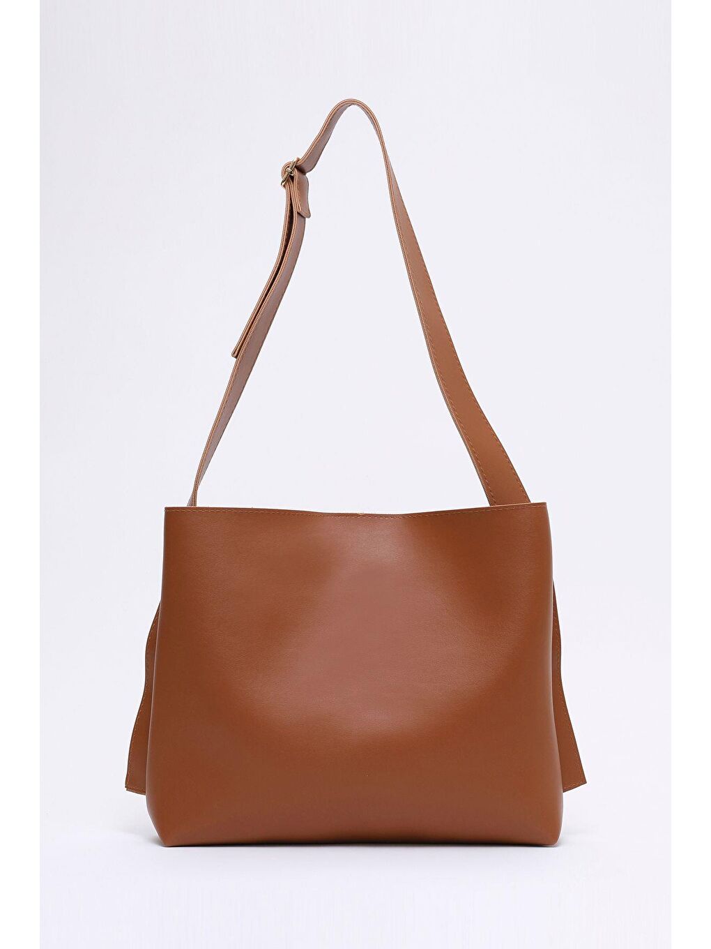 Kahverengi Suni Deri El, Kol Ve Omuz Çantası-1