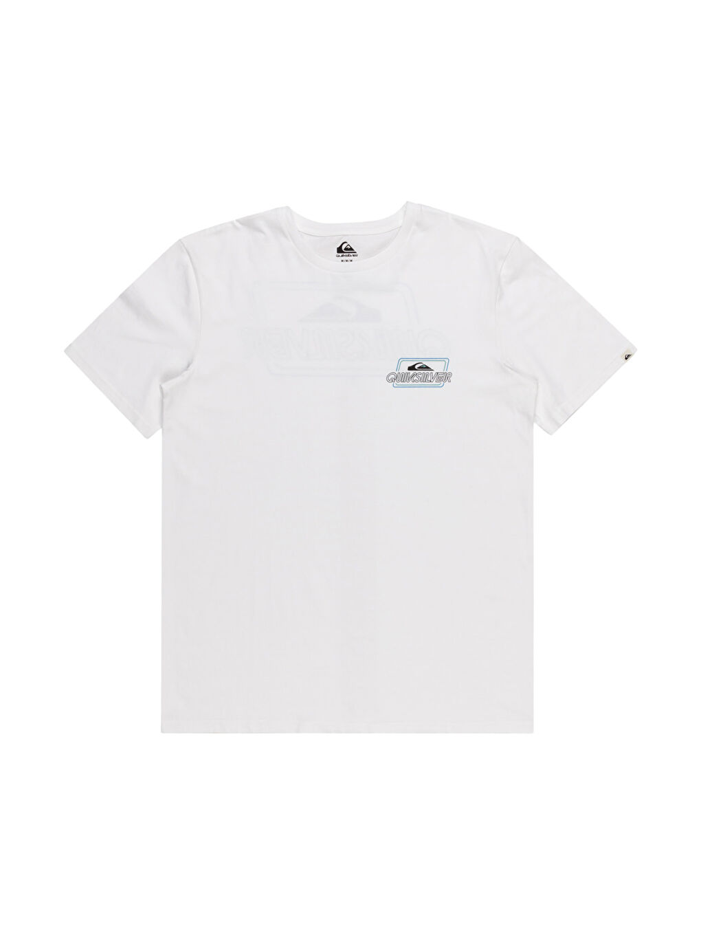 Line By Line Erkek Beyaz Tişört-4