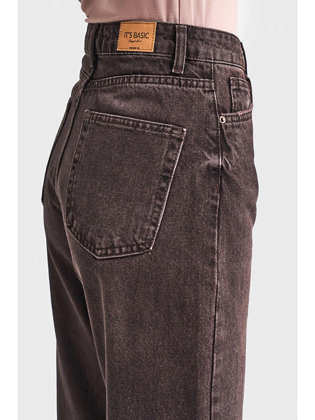 Mavi Kadın Taşlanmış Koyu Jean Rengi Doris 2w5-138 Straight Fit Yüksek Bel %100 Pamuk Denim Jean-3