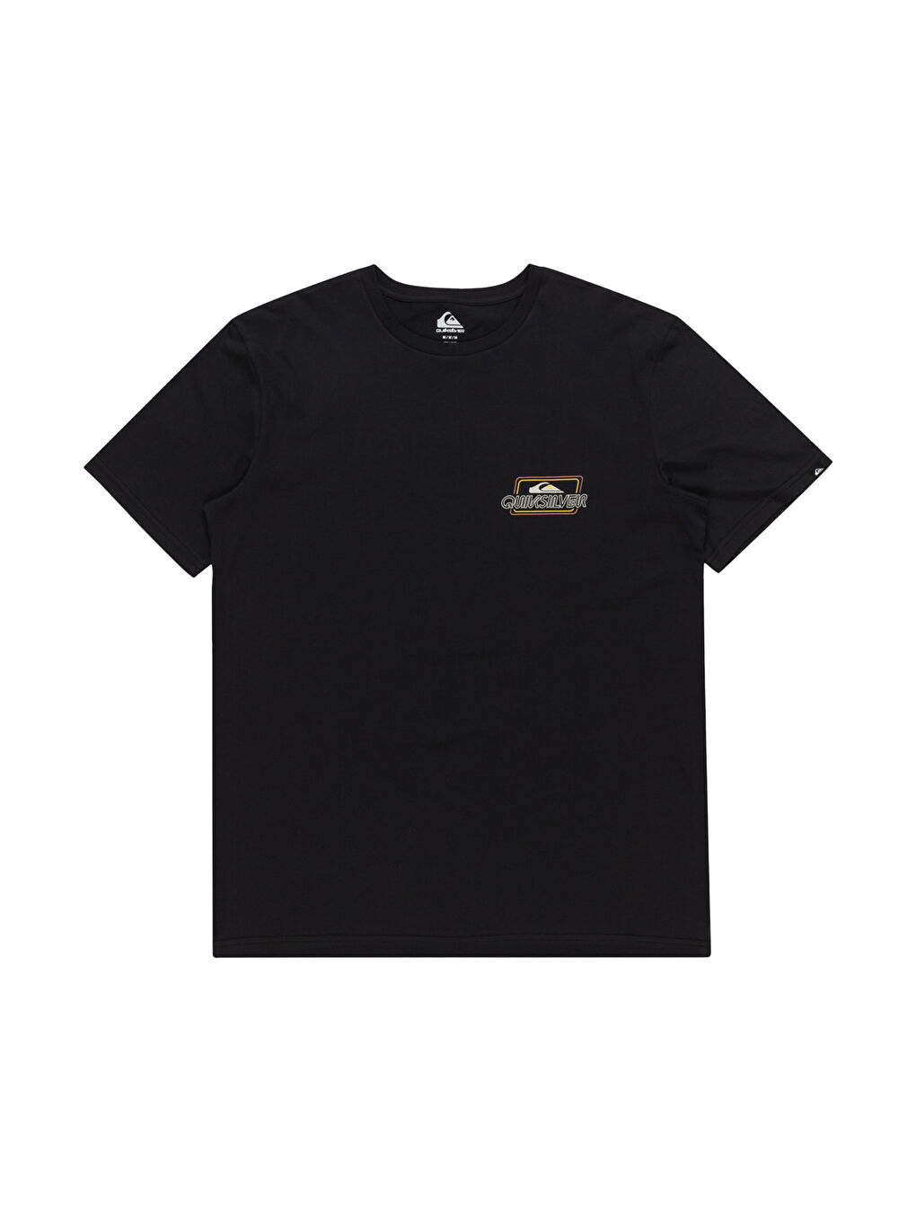 Line By Line Erkek Siyah Tişört-4