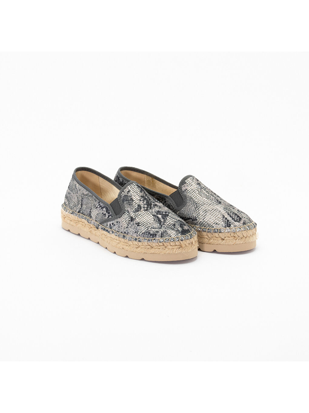 Siyah Kadın Espadril / Keten Ara-Mb Black-1