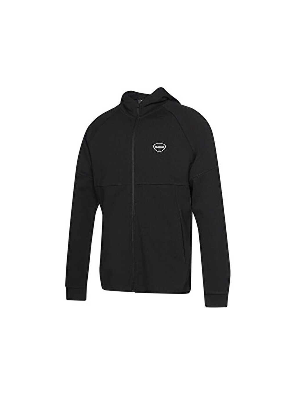 Inter Zip Hoodie Erkek Günlük Fermuarlı Sweatshirt 921257-2001 Siyah-3