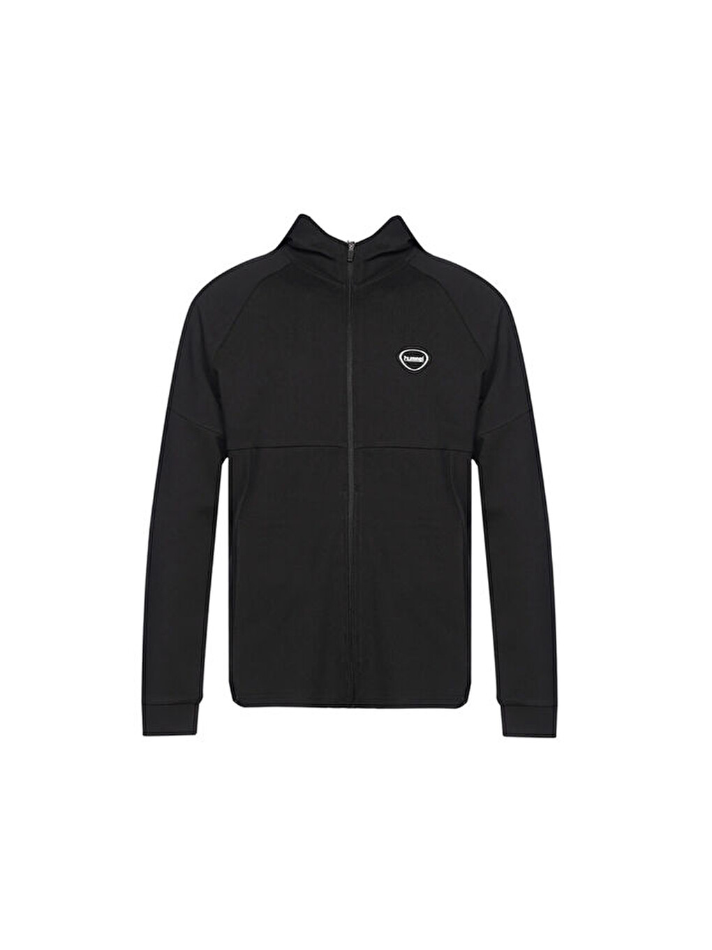 Inter Zip Hoodie Erkek Günlük Fermuarlı Sweatshirt 921257-2001 Siyah-4