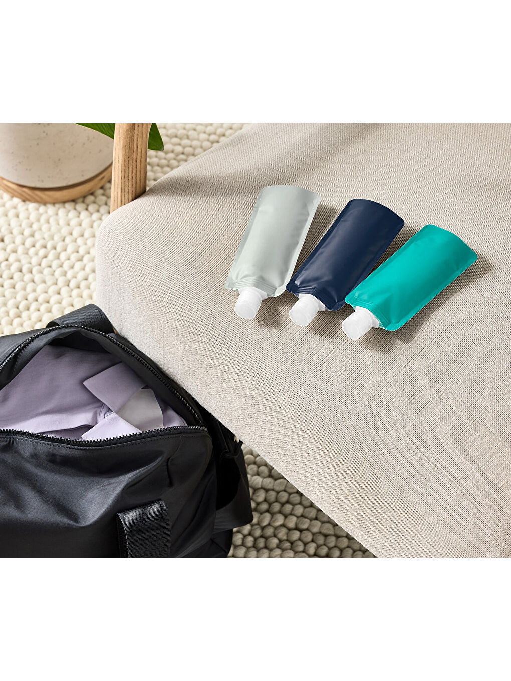 Karışık Yolculuk Şişesi, Doldurulabilir, 3 Adet-1