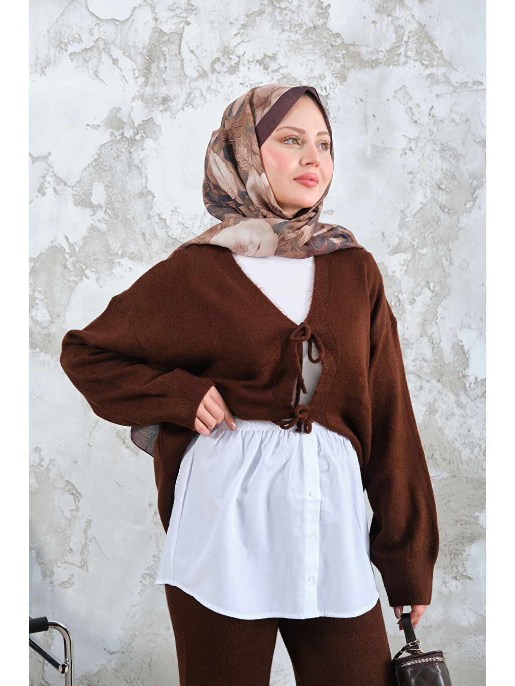 Kadın Etek Uzatıcı Düğme Detay İçlik Beyaz-1