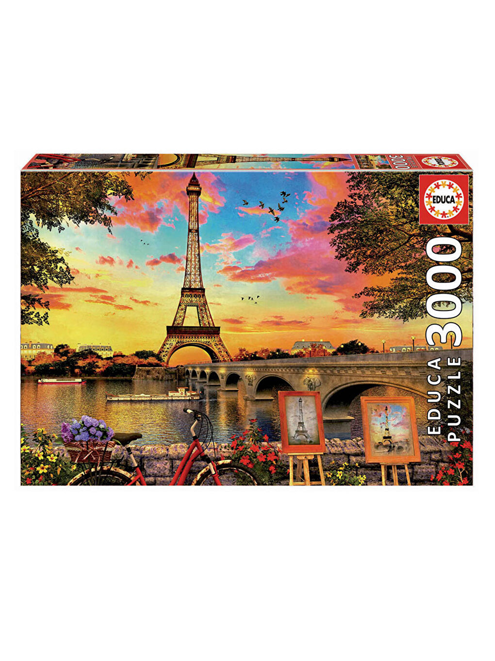 Puzzle 3000 Parça Paris Günbatımı 17675