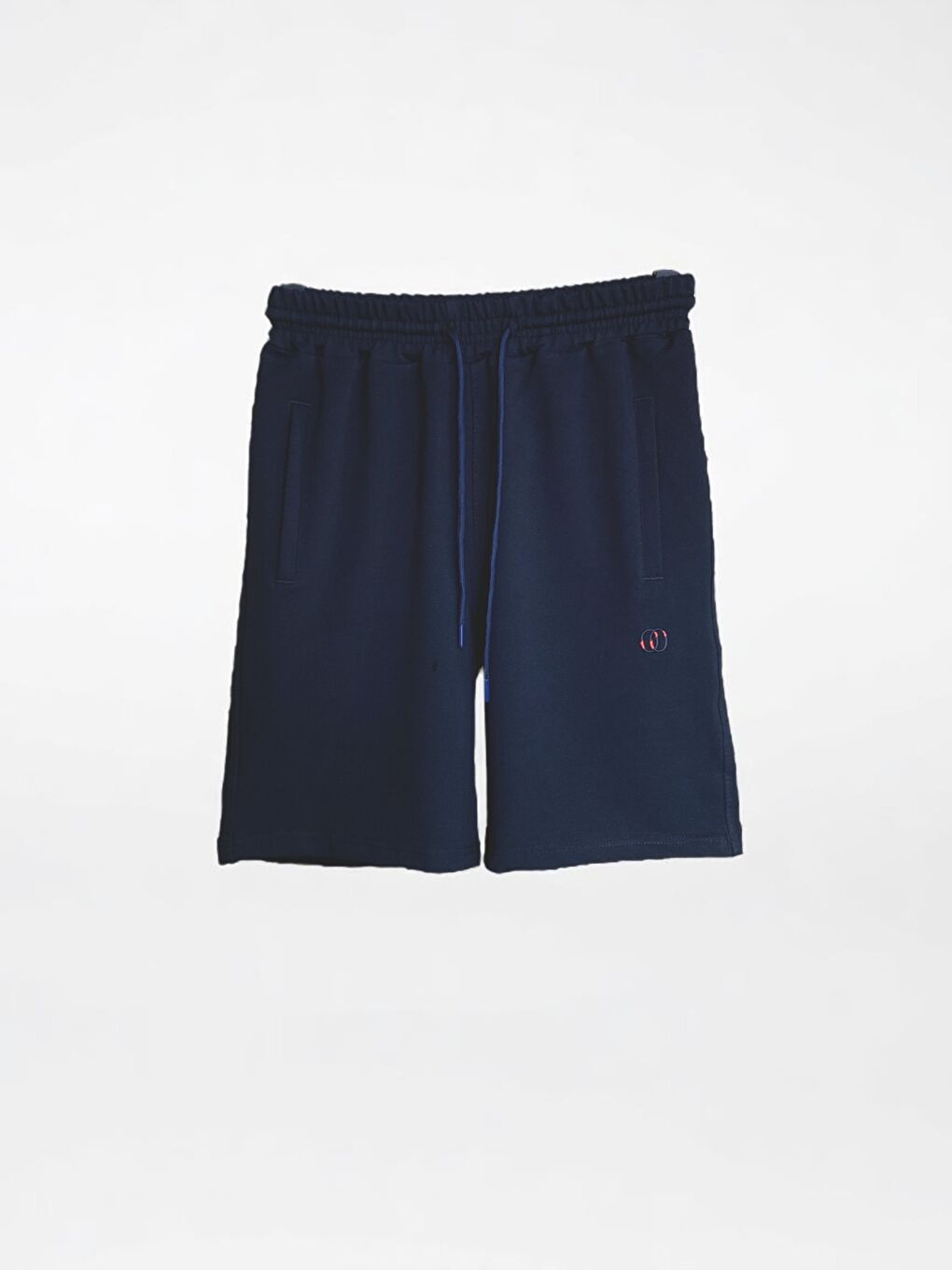 Lacivert Erkek Pamuklu Fermuarlı Cepli Kaliteli Yazlık Rahat Şort