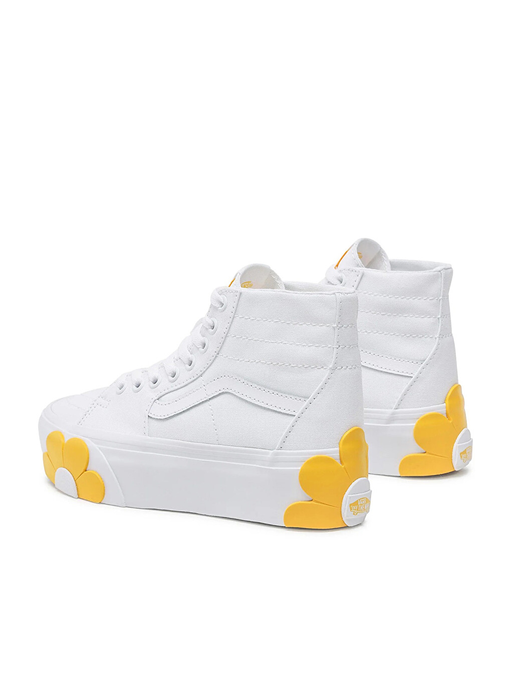 Sk8-Hi Tapered Platform Osf Kadın Beyaz Sneaker-3