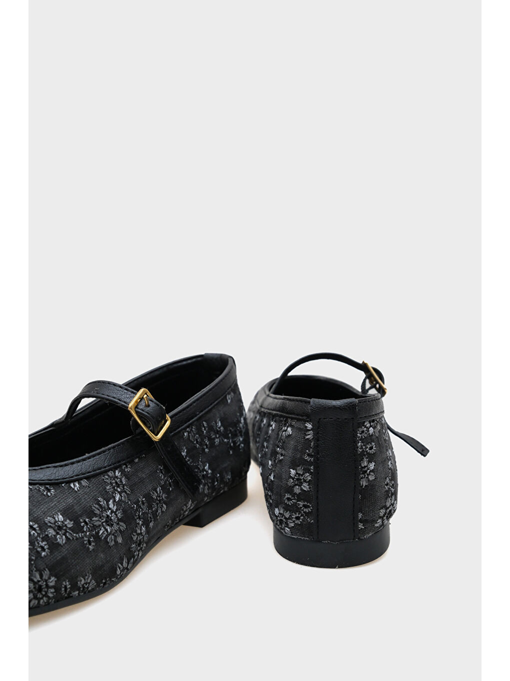 Siyah Carleen Kadın Babet-4