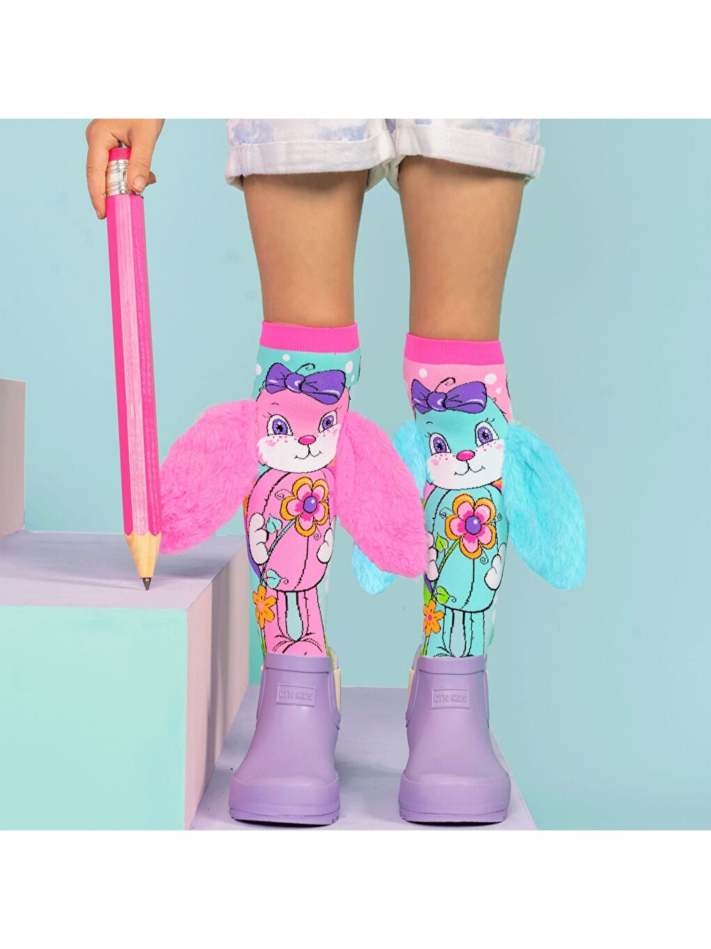 Karışık Hunny Bunny Çorap-2
