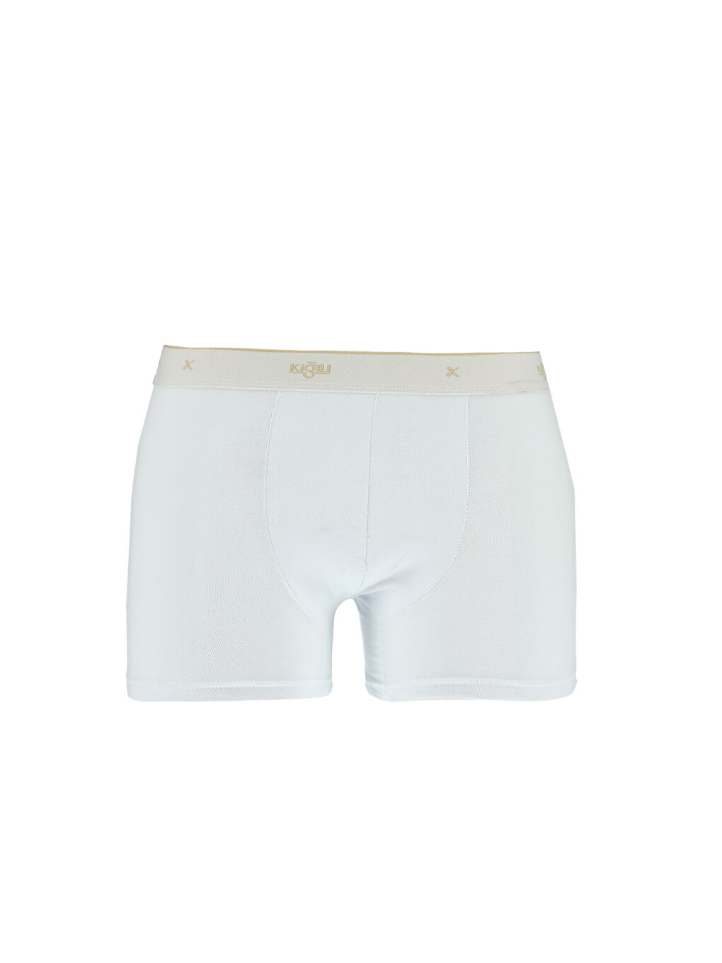 Beyaz 2'li Pamuklu Süprem Boxer Seti-1