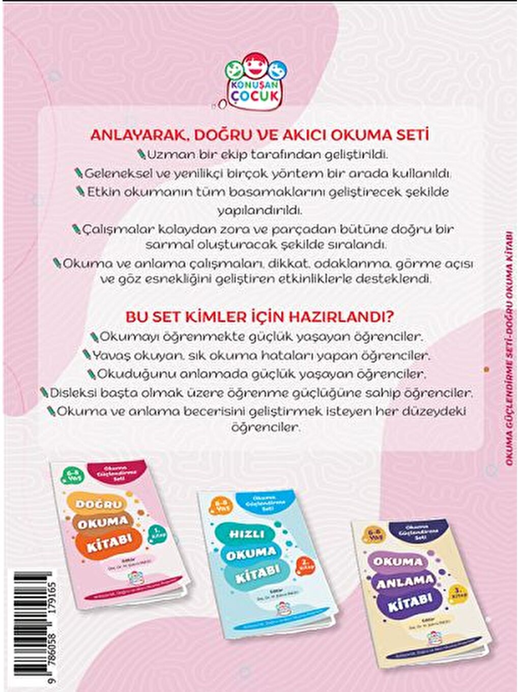 Konuşan Çocuk Doğru Okuma Kitabı (Konuşan Çocuk Okuma Güçlendirme Kitap 1)-1