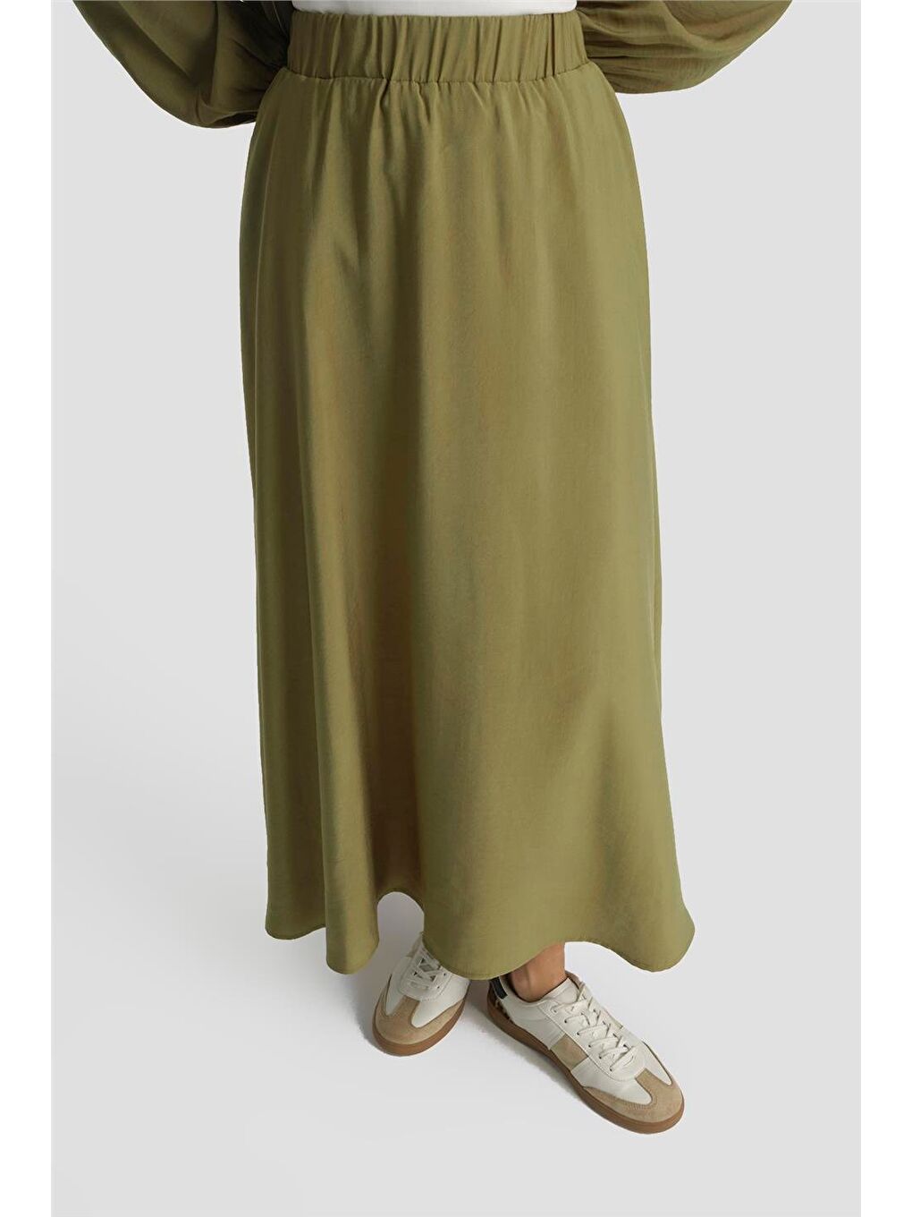 Basic Ceketli Takım Yağ Yeşili-4