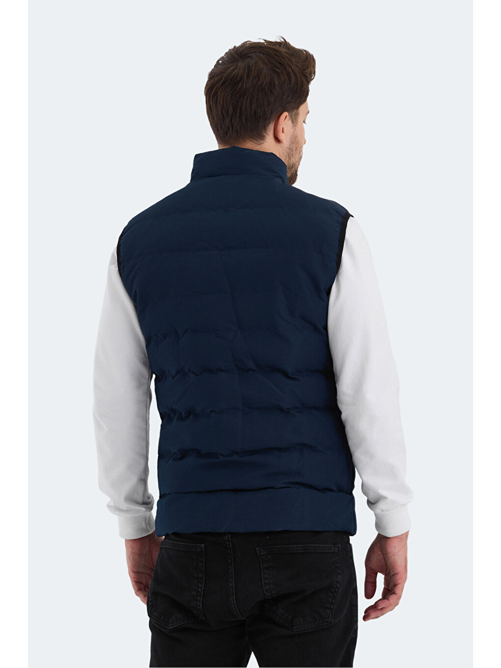 SLİMFİT ZULA IN Erkek Yelek Petrol-1