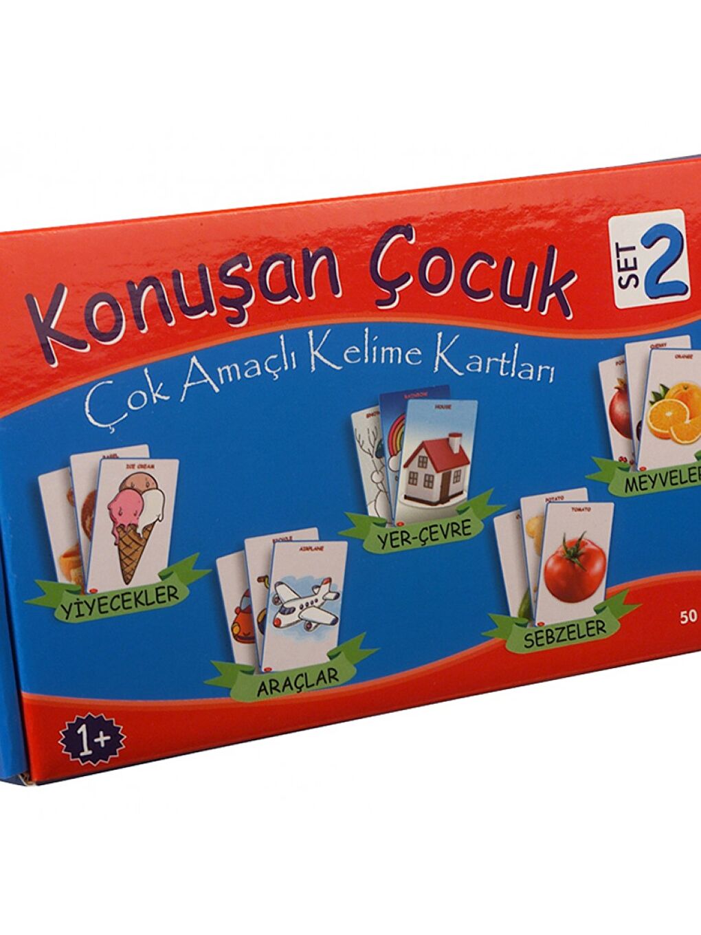 Konuşan Çocuk Çok Amaçlı Kelime Kartları Set 2