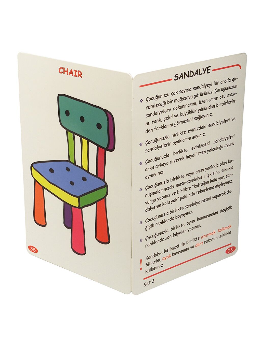 Konuşan Çocuk Çok Amaçlı Kelime Kartları Set 3-4