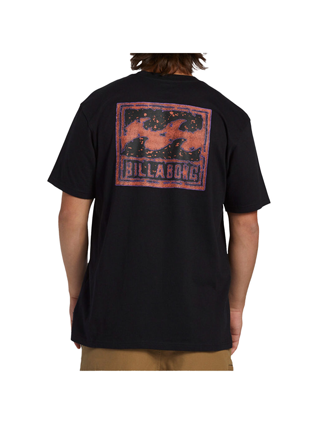 Crayon Wave Tees Erkek Siyah Tişört-3