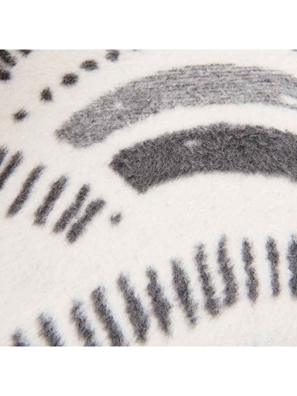 Soft Citrus Pamuklu Tv Battaniyesi - Antrasit - 130x170 cm-2