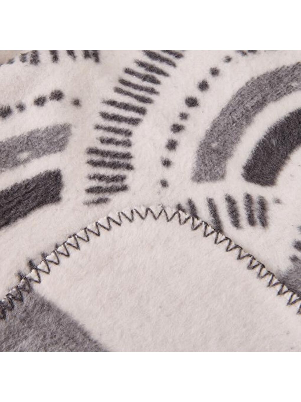 Soft Citrus Pamuklu Tv Battaniyesi - Antrasit - 130x170 cm-3