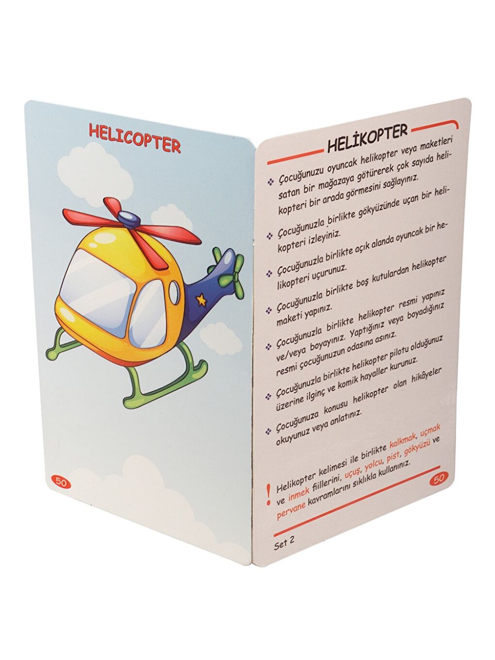 Konuşan Çocuk Çok Amaçlı Kelime Kartları Set 2-4
