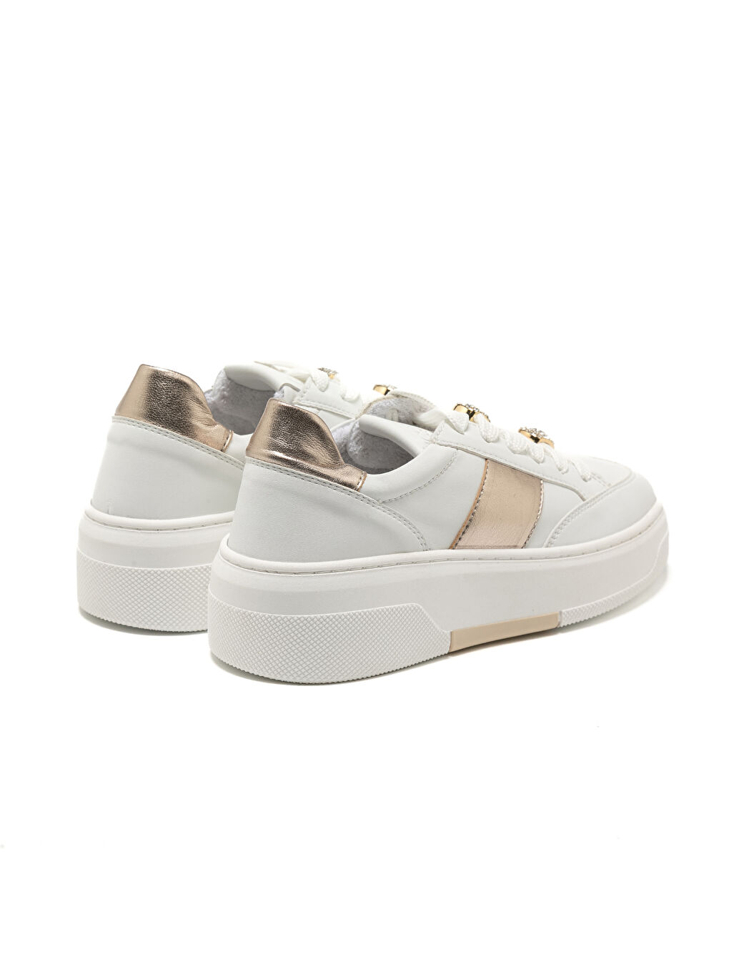 Beyaz Kadın Spor Ayakkabı 8P5581CO 5581CO Champagne Bianco-3
