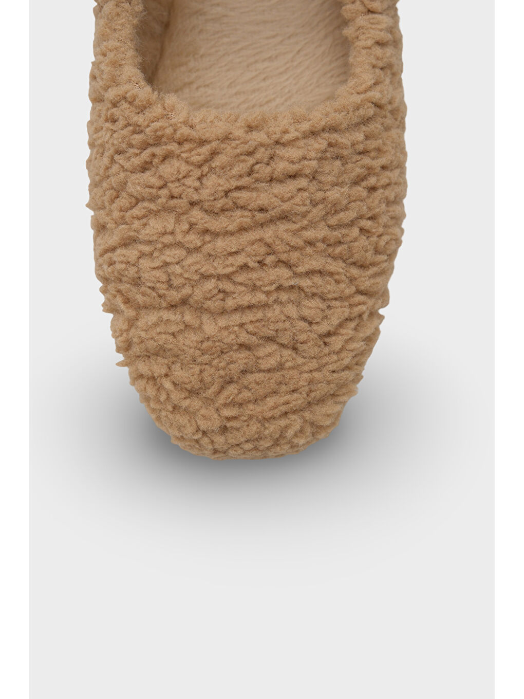 Bej Kasey Kürklü Kadın Babet-3