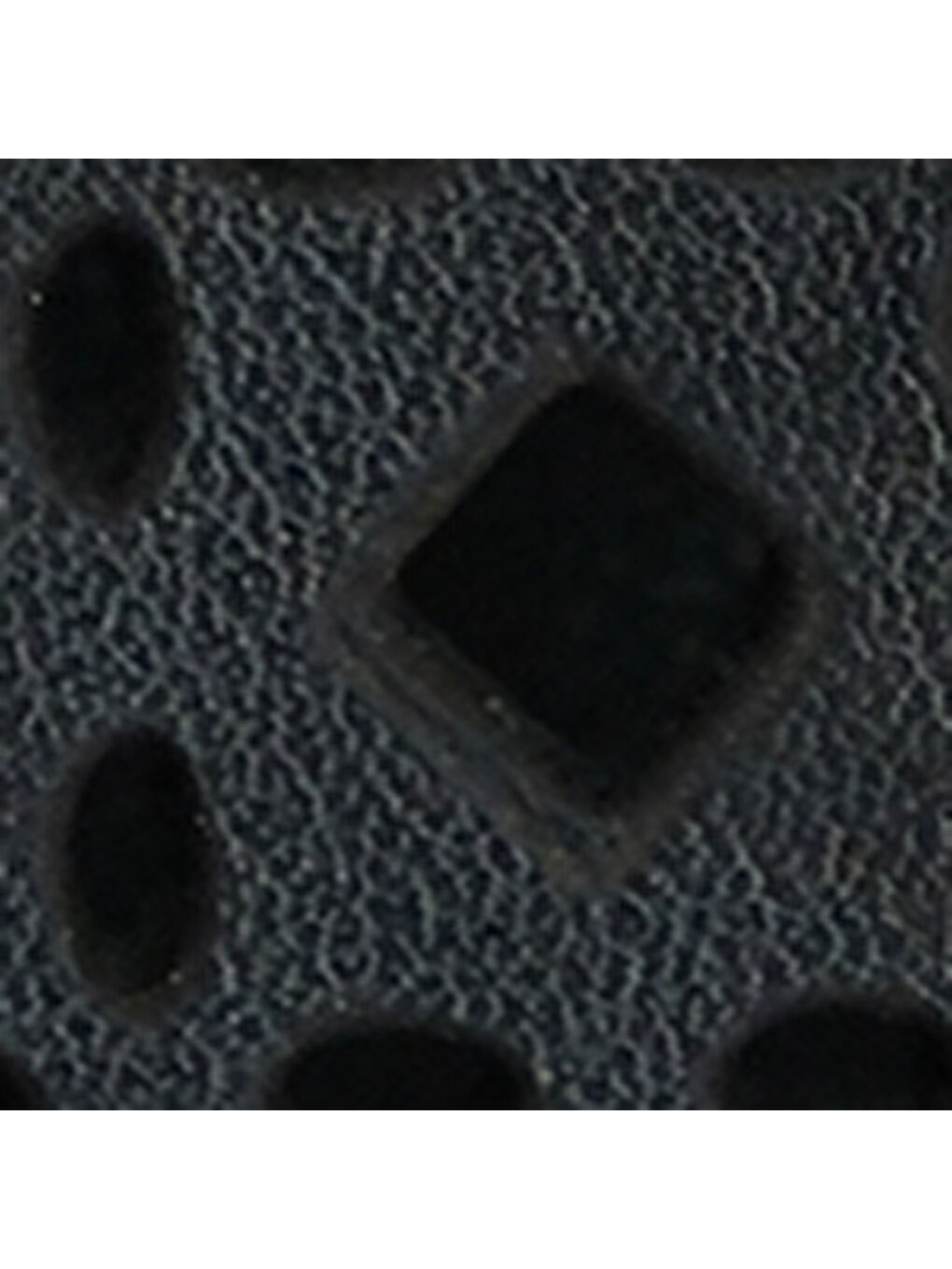 Siyah Cara Zımbalı Metalik Kadın Loafer-6