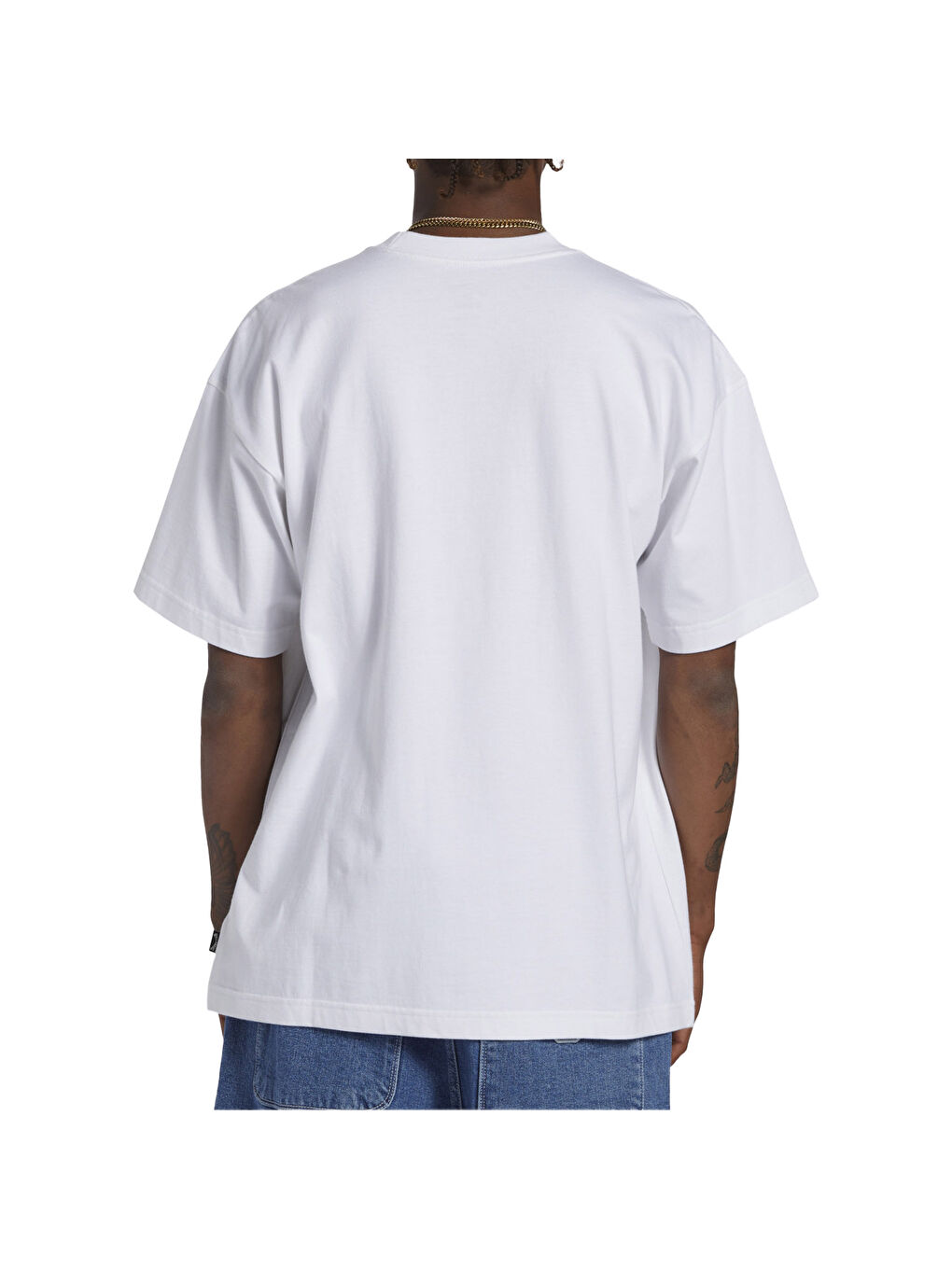 Bracket Wave Tees Erkek Beyaz Tişört-3