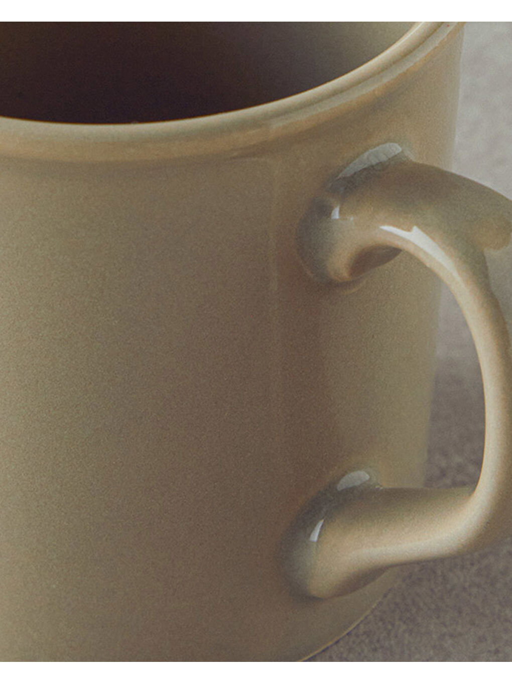 Simple Seramik Kupa 270 ml Bej-2