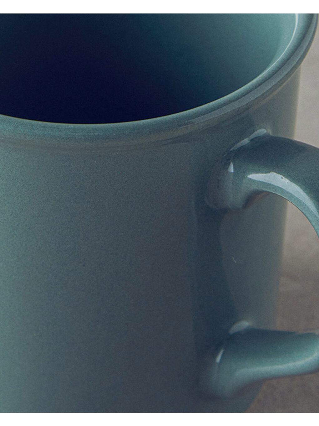 Simple Seramik Kupa 270 ml Yeşil-2