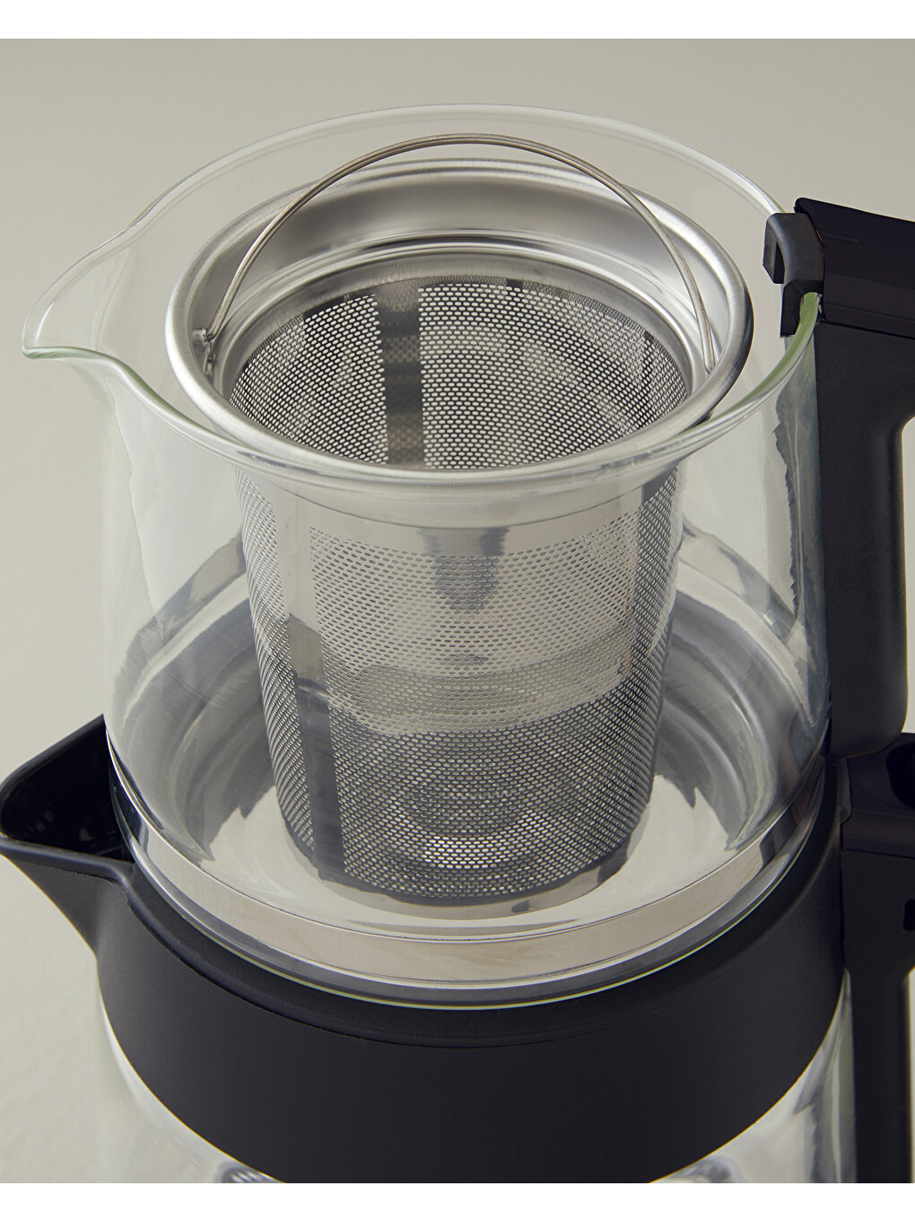Cmk 6001 Cam Çay Makinesi Ve Kettle Siyah-6