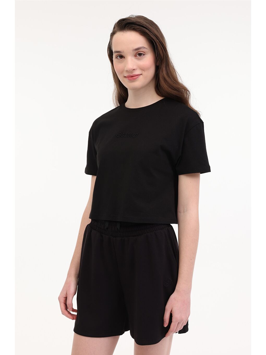 W-KEPY TEE 5FX Siyah Kadın Kısa Kol T-Shirt