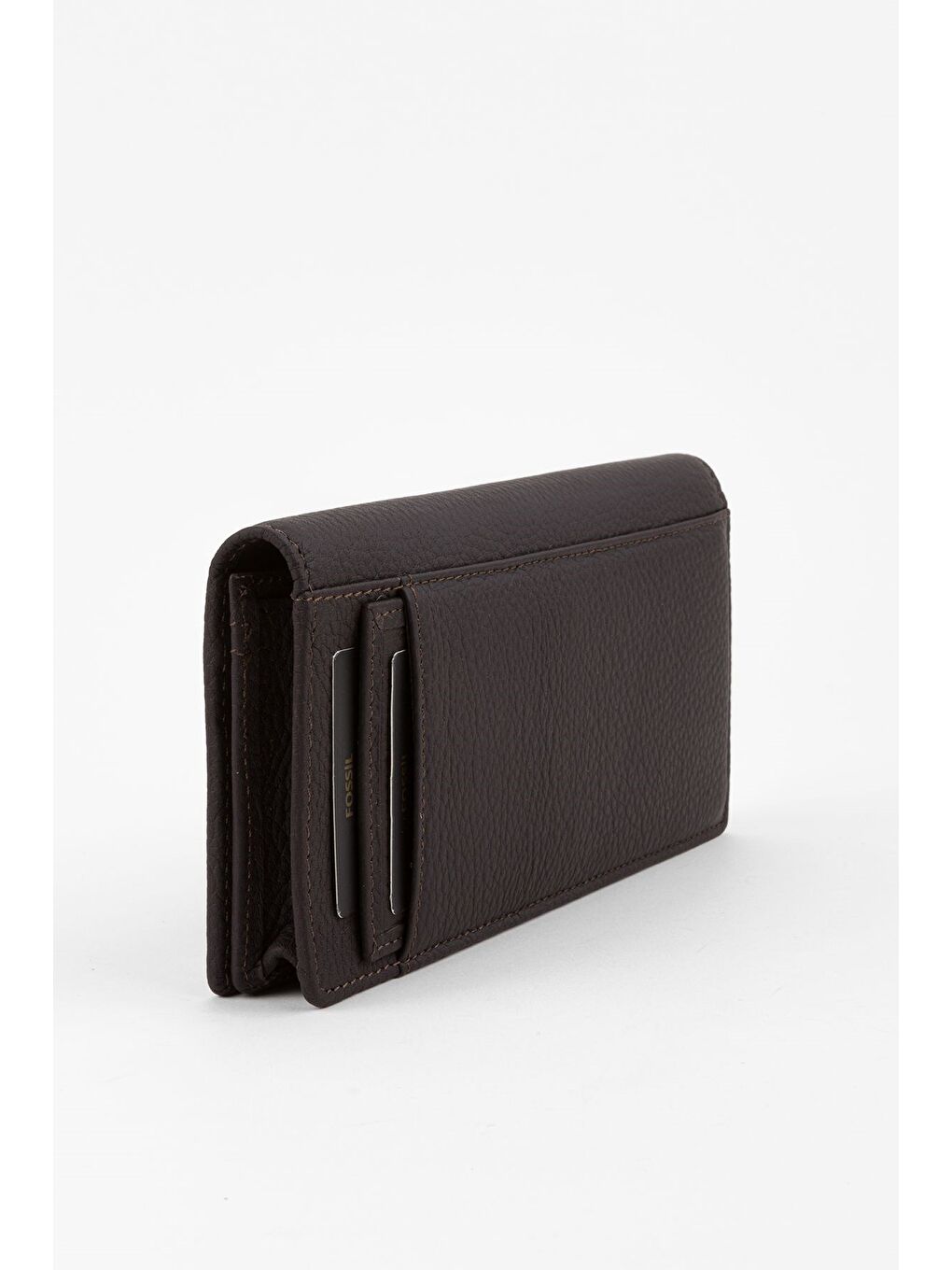 Kahverengi Kutulu Hakiki Deri Ekstra Kartlıklı Crayz Haki Unisex El Portföyü Kartlık Cüzdan