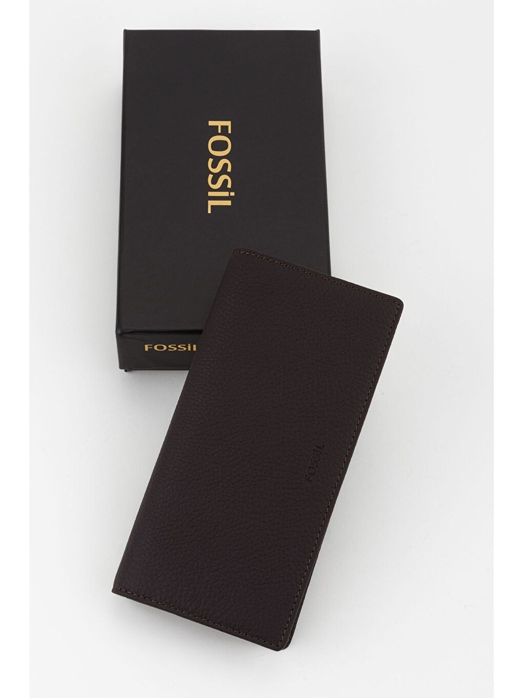 Kahverengi Kutulu Hakiki Deri Ekstra Kartlıklı Crayz Haki Unisex El Portföyü Kartlık Cüzdan-3