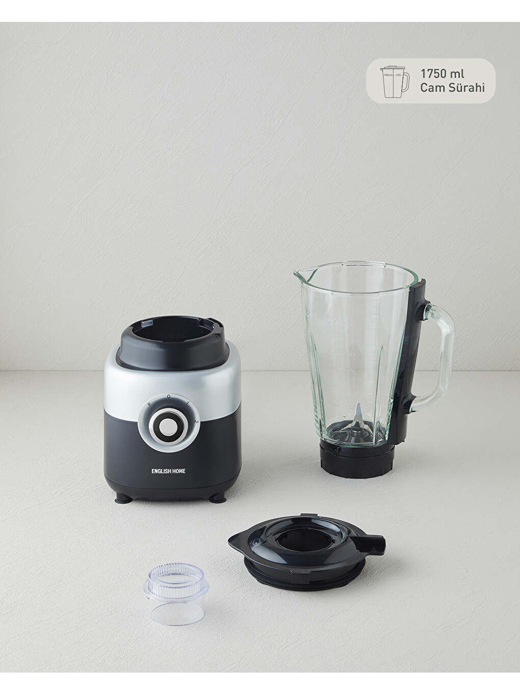 Sbl 3001 Cam Sürahi Blender 1750 Ml Siyah-krom-1