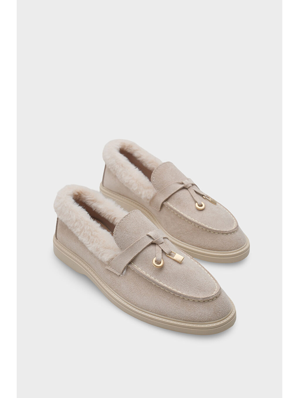 Bej Marleah Kadın Loafer-2