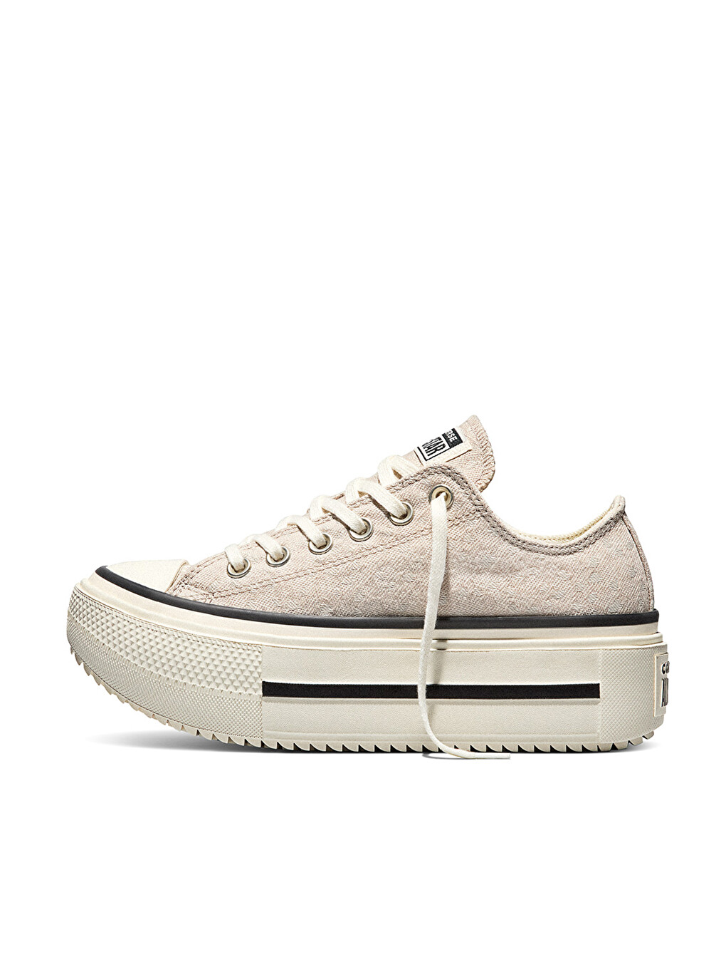 Chuck Taylor All Star Lift Double Stack Pl Kadın Bej Sneaker-2