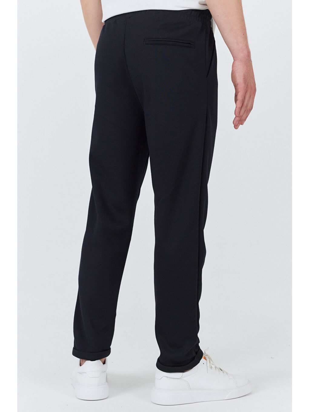 Lacivert Erkek Jogger Pantolon Rahat Kalıp Spor Günlük Jogger Pantolon 3520-2