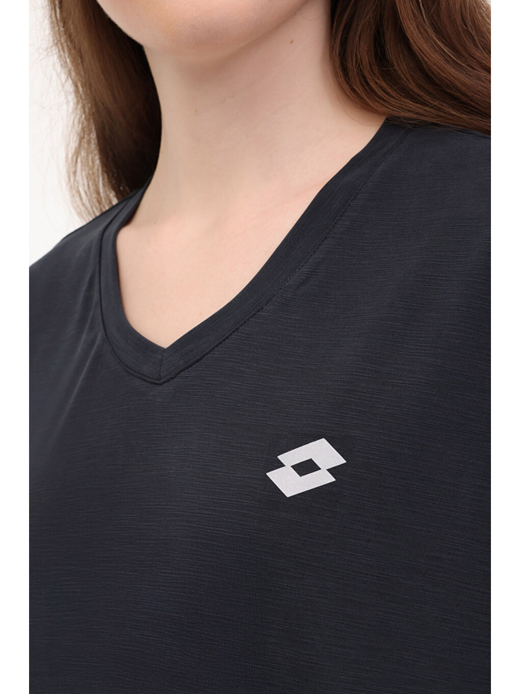 W-JOANNE TEE 5FX Siyah Kadın Kısa Kol T-Shirt-3