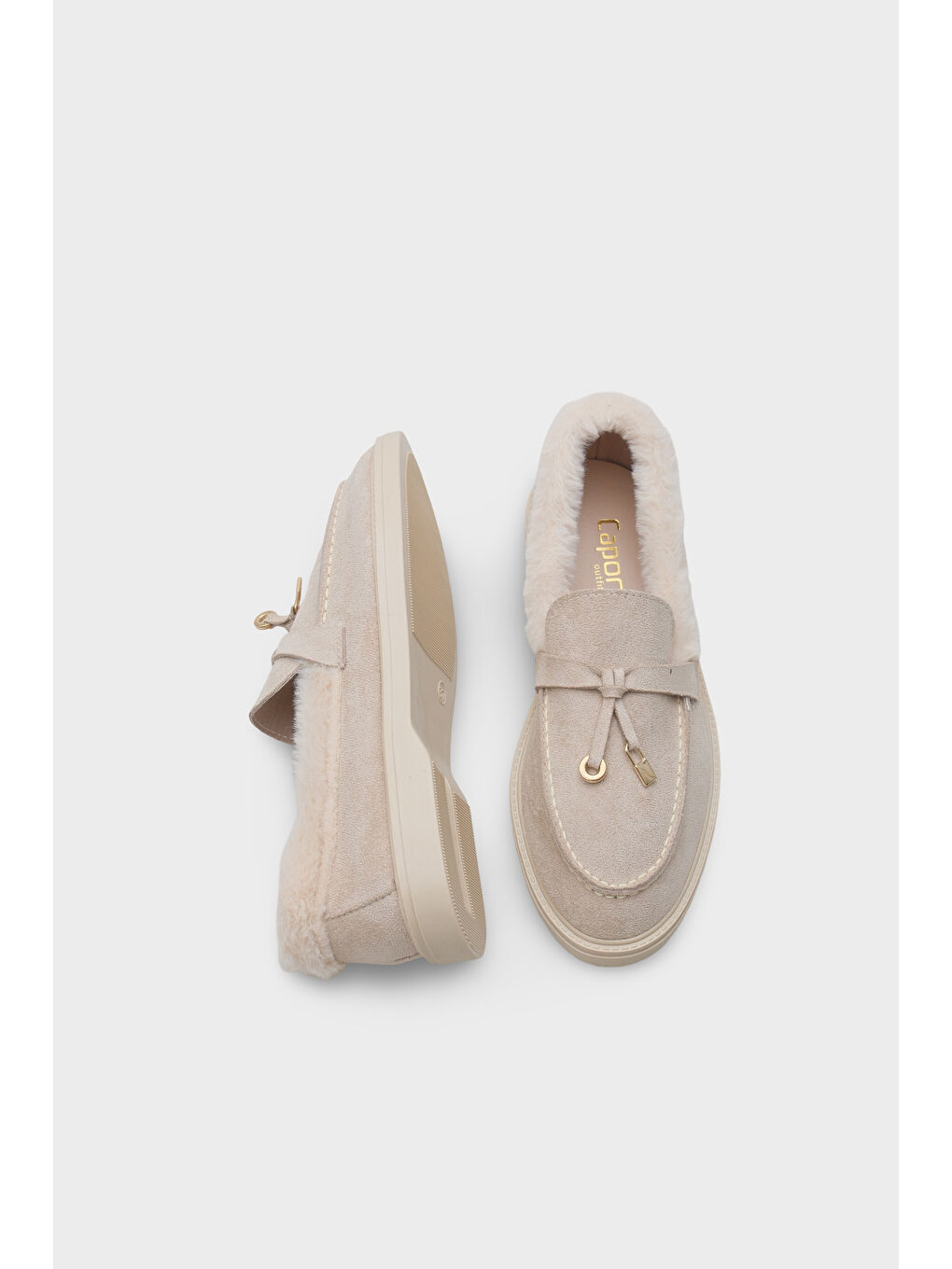 Bej Marleah Kadın Loafer-5