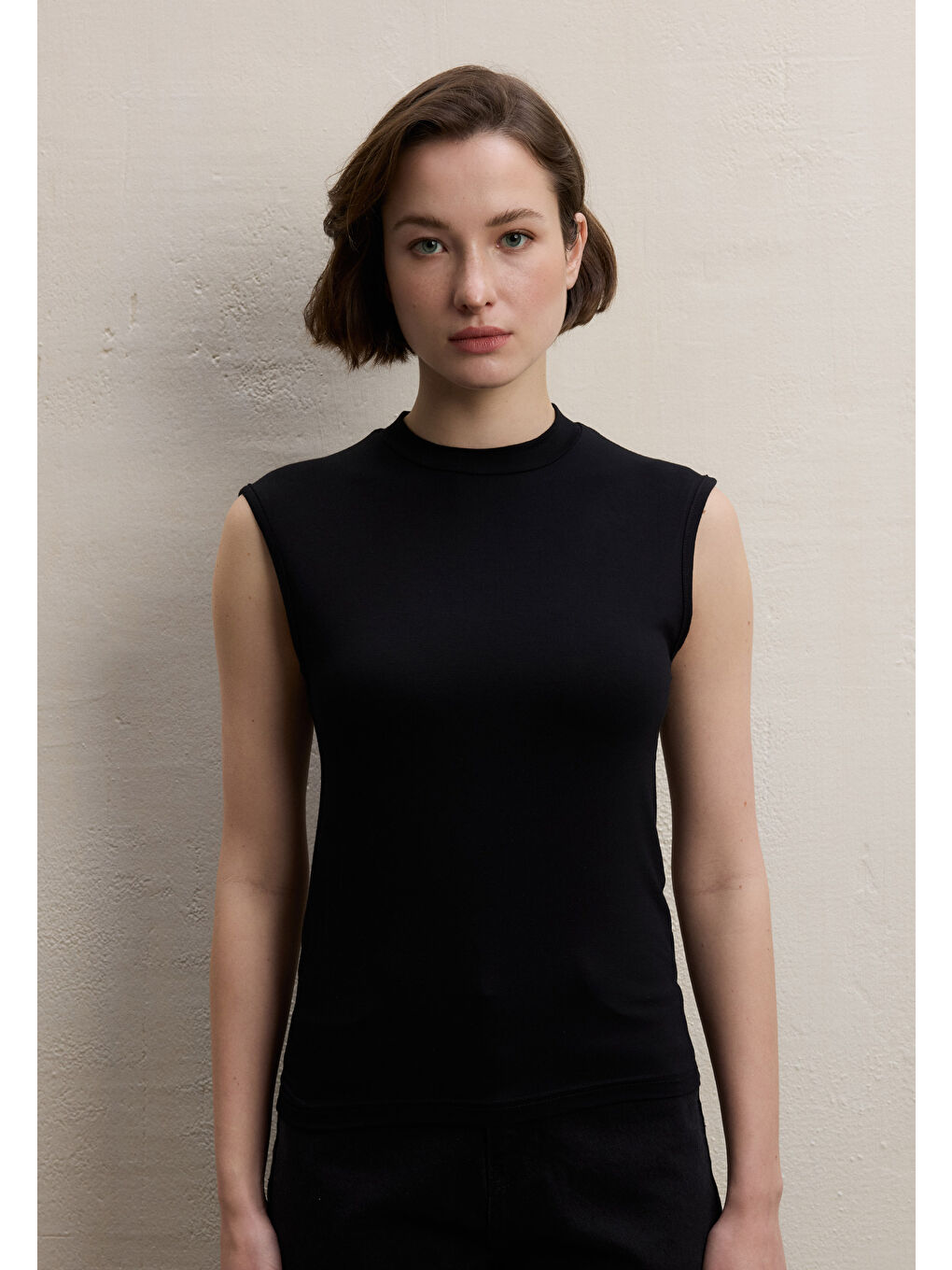 Sıfır Kol Bambu Body Siyah-1