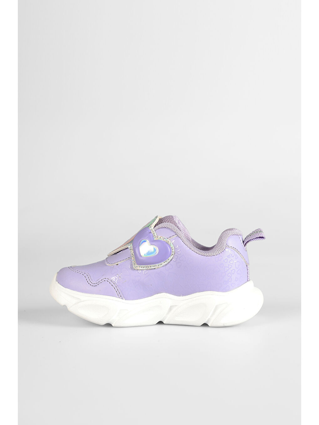 Lovely Işıklı Kız Okul Öncesi Lila Spor Ayakkabı-1